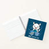 ブック・コーヒー・キャット ノートブック (内部)