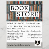 ブック·ストアの表広告示 チラシ (正面)