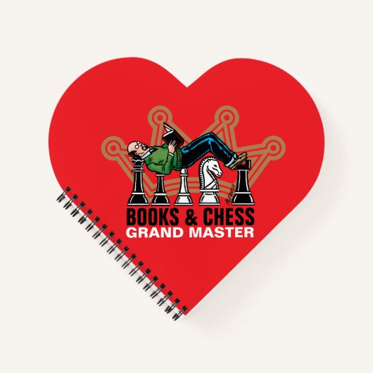 ブック&チェスグランドマスターノートブック ノートブック (正面)