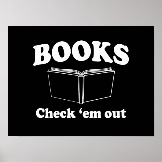 ブック：チェックアウト ポスター (正面)