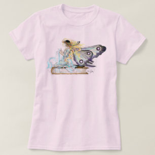 ブック·フェアリー·ヴィンテージ·アート Tシャツ