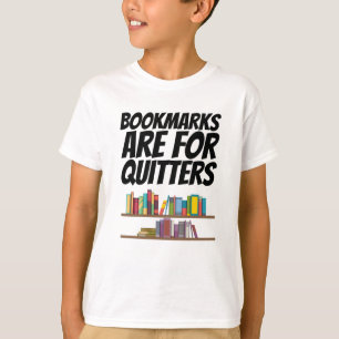 ブック-ブックマークはクイッタ用 Tシャツ