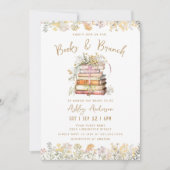 ブック&ブランチボホブライダルシャワーの招待 招待状 (正面)