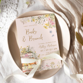 ブック&ブランチWildflowersブライダルシャワー 招待状