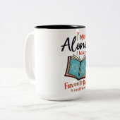 ブック・マグ ツートーンマグカップ (正面左)