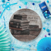 ブック・ラバーズ・ヴィンテージ・ブック・クラブ ペーパープレート (パーティー)