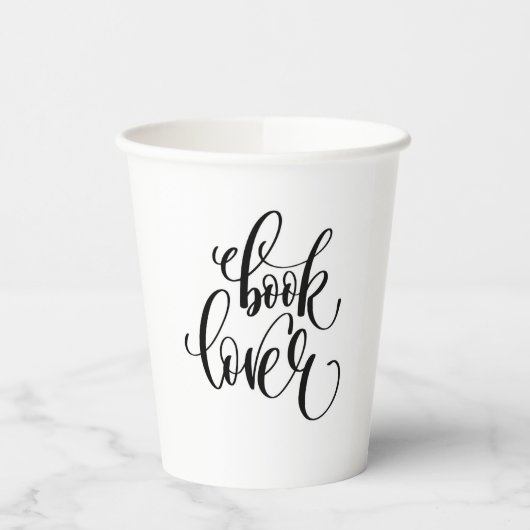 ブック・ラバー2 紙コップ (左)