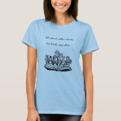 ブック・恋人のシャツ Tシャツ (正面)