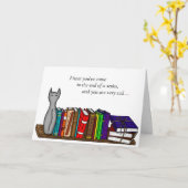 ブック・恋人のユーモア | 優しい抱擁 カード (黄色い花)