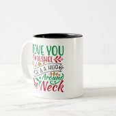 ブッシェルとペック&ハグのまわりにネック ツートーンマグカップ (正面左)