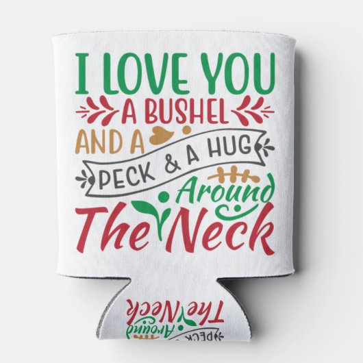 ブッシェルとペック&ハグのまわりにネック 缶クーラー (裏面)