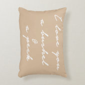 ブッシェルの枕愛して下さい アクセントクッション (正面(垂直))