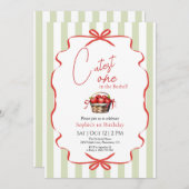 ブッシェルファースト誕生日招待状 サンキューカード (正面/裏面)