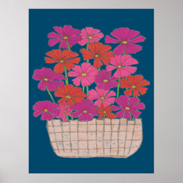 ブッシェル・オブ・ブライト・コスモス ポスター