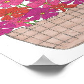 ブッシェル・オブ・ブライト・コスモス ポスター (角)