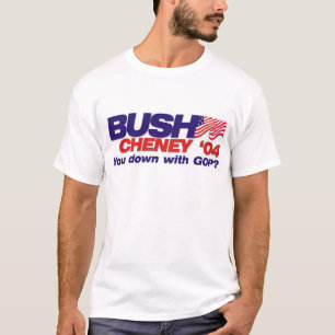 ブッシュかCheney 「04: GOPとか。 Tシャツ