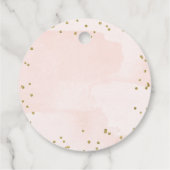 ブッシュとゴールドのブライズシャワー　ミスをキスしてバイバイ フェイバータグ (裏面)