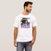 ブッシュに感謝アメリカン Tシャツ (正面フル)