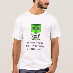 ブッシュのブランドのSoylentの緑のTシャツ Tシャツ