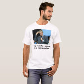ブッシュの数学、彼らは…彼に数学のquesをしたにちがいありません tシャツ (正面フル)