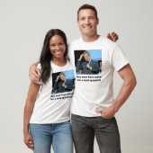 ブッシュの数学、彼らは…彼に数学のquesをしたにちがいありません tシャツ (ユニセックス)