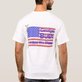 ブッシュの旗 Tシャツ (裏面)