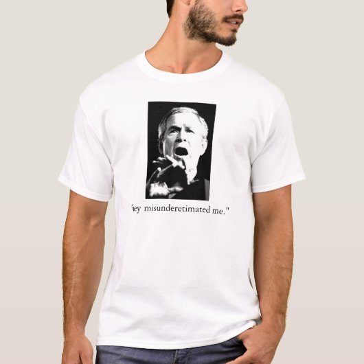 ブッシュの最低 Tシャツ (正面)