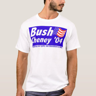 ブッシュの破壊の権利 Tシャツ