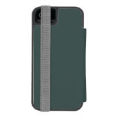 ブッシュの飛行機及び魚釣り- Katmai、アラスカ Incipio iPhoneウォレットケース (フォリオ裏面)