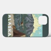 ブッシュの飛行機及び魚釣り- Sitka、アラスカ Case-Mate iPhoneケース (裏面 (横))