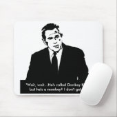 ブッシュはろばのKongのマウスパッドを"得ません" マウスパッド (マウス)