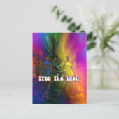 ブッシュを解放する ポストカード (スタンド正面)