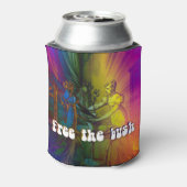 ブッシュを解放する 缶クーラー (缶裏面)