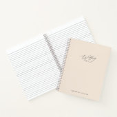 ブッシュウェディングプランノートブック ノートブック (内部)