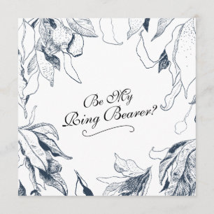 ブッシュウェディング '私のリングボアをしてくれませんか？' 招待状