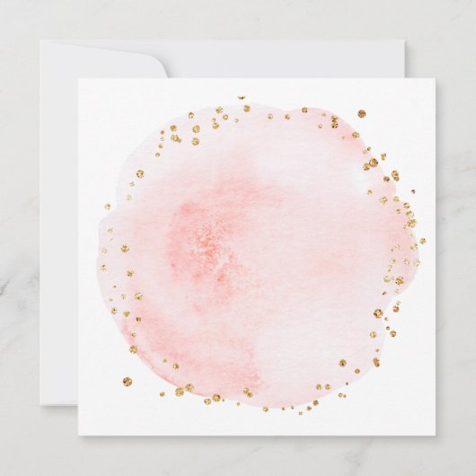 ブッシュウォーターカラーサークル セーブ・ザ・デート スクエアカード (裏面)