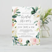 ブッシュウォーターカラーフラワーブライダルシャワー 招待状 (スタンド正面)