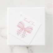 ブッシュオーバーサイズボウ ブライダルシャワー 感謝 フェイバータグ (インサイチュ)