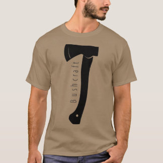 ブッシュクラフトアックスブラック Tシャツ