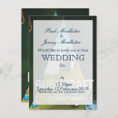 ブッシュクラフト「Visit Mother Nature's wilderness」 招待状 (正面/裏面)