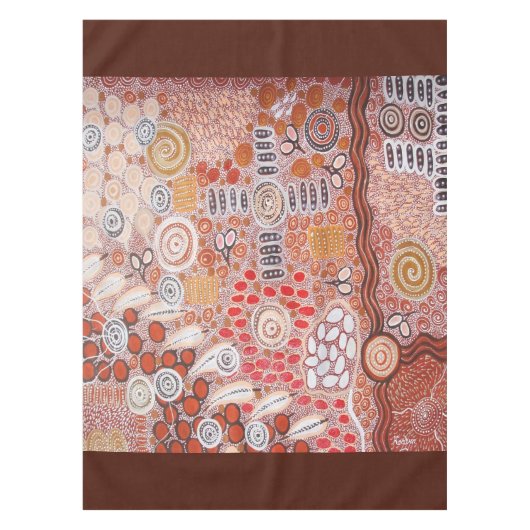 ブッシュタッカーテーブルクロス テーブルクロス (正面)