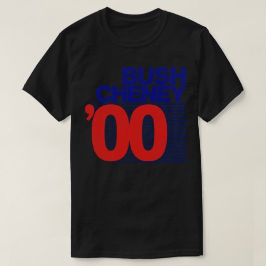 ブッシュチェイニー00 Tシャツ (デザイン正面)