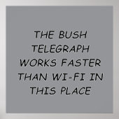 ブッシュテレグラフ ポスター (正面)