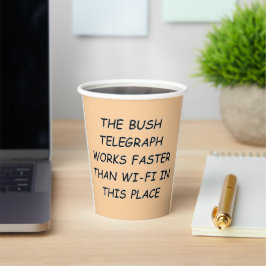 ブッシュテレグラフ 紙コップ