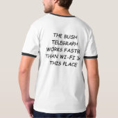 ブッシュテレグラフ Tシャツ (裏面)