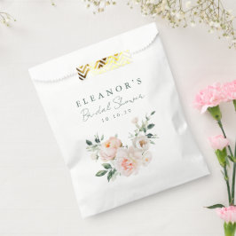ブッシュピンクの芍薬 フラワーミズコロ 水彩 結婚前のお祝い フェイバーバッグ