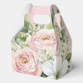 ブッシュピンクの芍薬 ヴィンテージトラック ブライダルシャワー フェイバーボックス (裏面)