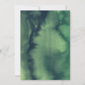 ブッシュピンクの花 40周年結婚記念日 招待状 (裏面)