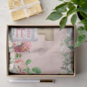 ブッシュピンクの香水ボトル 花のウェディングシャワー 薄葉紙 (ギフト)