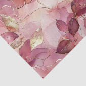 ブッシュピンクゴールドリーフ ブライダルシャワー 薄葉紙 (詳細)